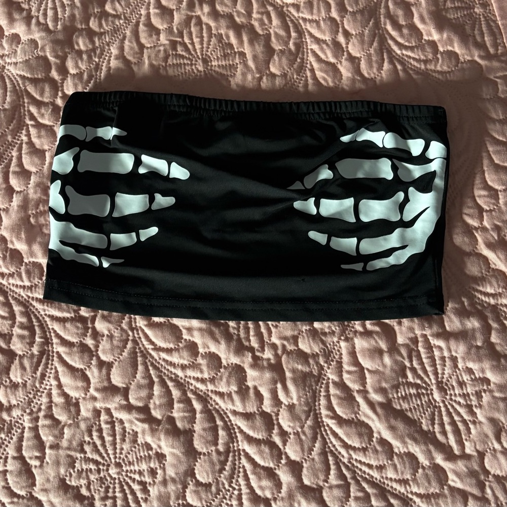 Skeleton tube top